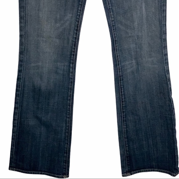 CITIZENS OF HUMANITY Kelly #001 Lightly Distressed Bootcut Stretch Jeans SZ 27 - Picture 5 of 13